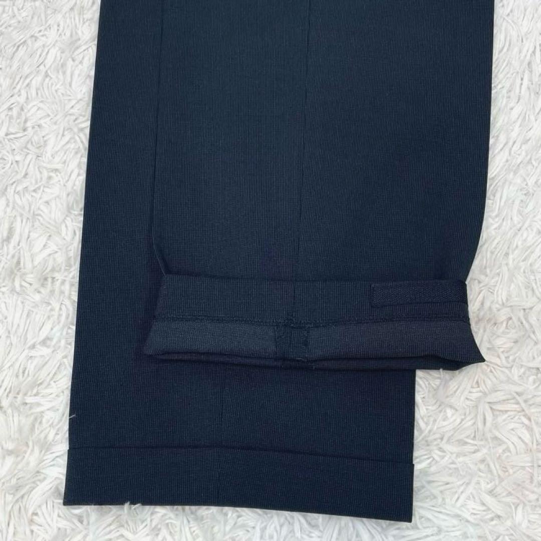 極美品✨ヴェルサーチ スーツ セットアップ ダブル 裏地メデューサ 総柄 黒