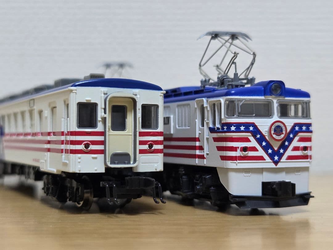 【希少】マイクロエース 50系 アメリカントレイン 12両+機関車フル編成