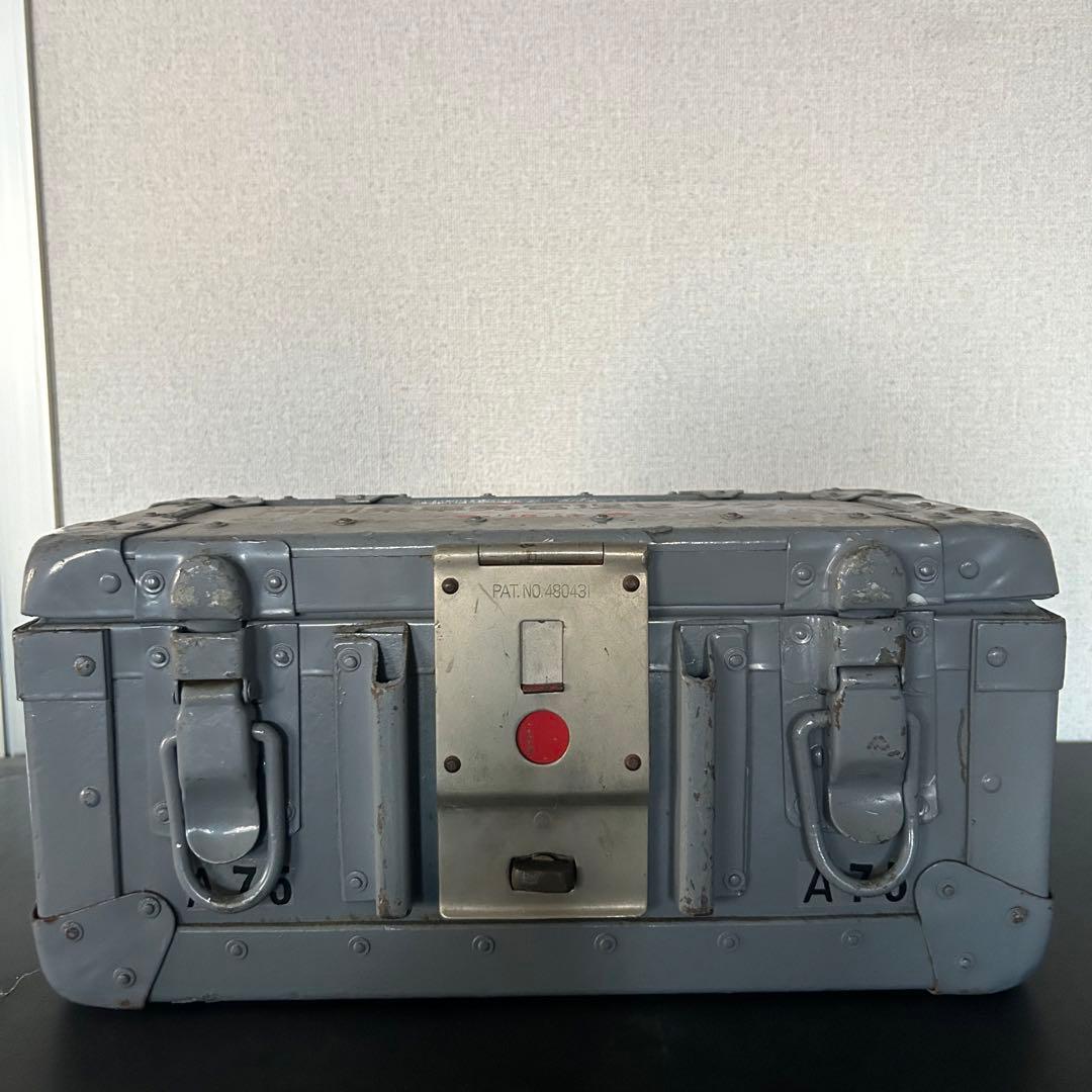 【JR】【レア】門司乗車券管理センターBOX（A75）レトロ 金属製