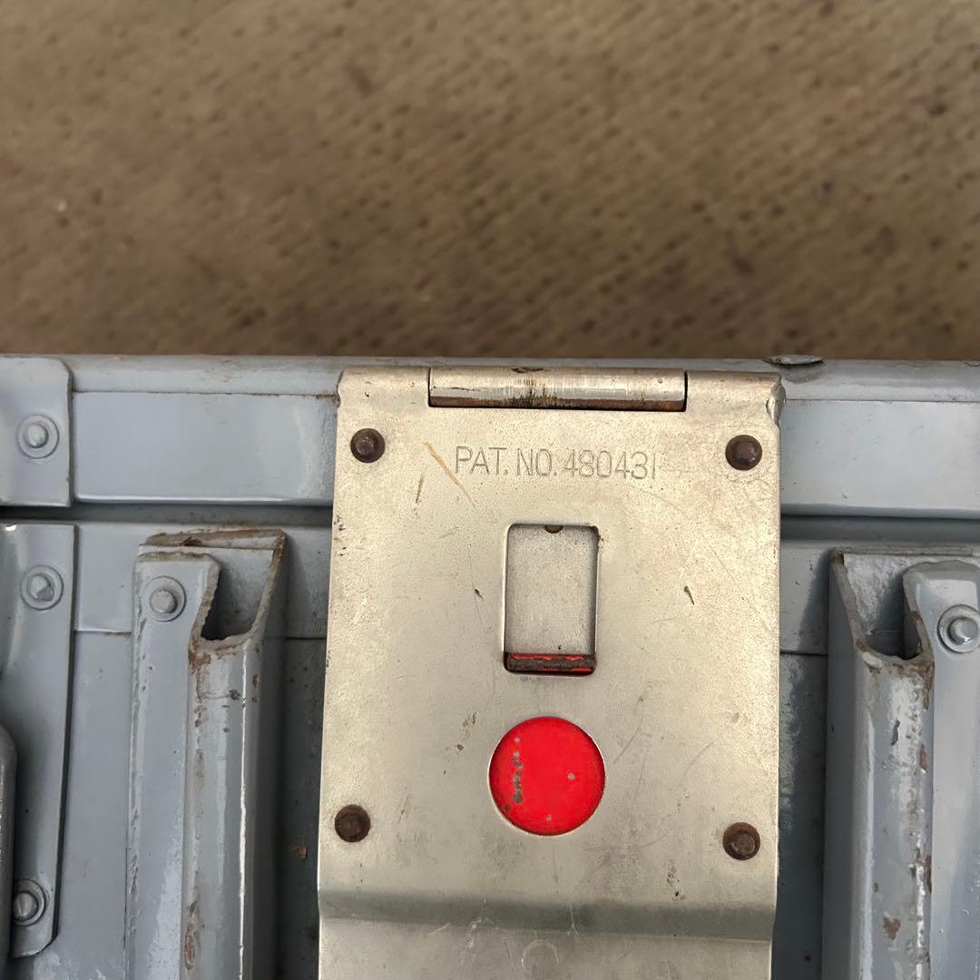 【JR】【レア】門司乗車券管理センターBOX（A75）レトロ 金属製