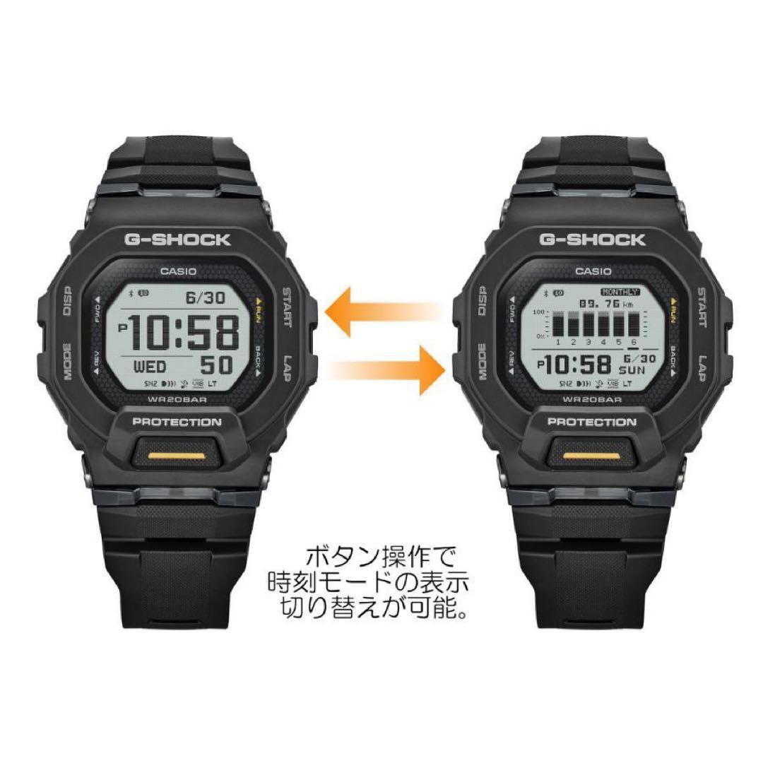 G-SHOCK GBD-200-1A1JF グレー CASIO G-SQUAD