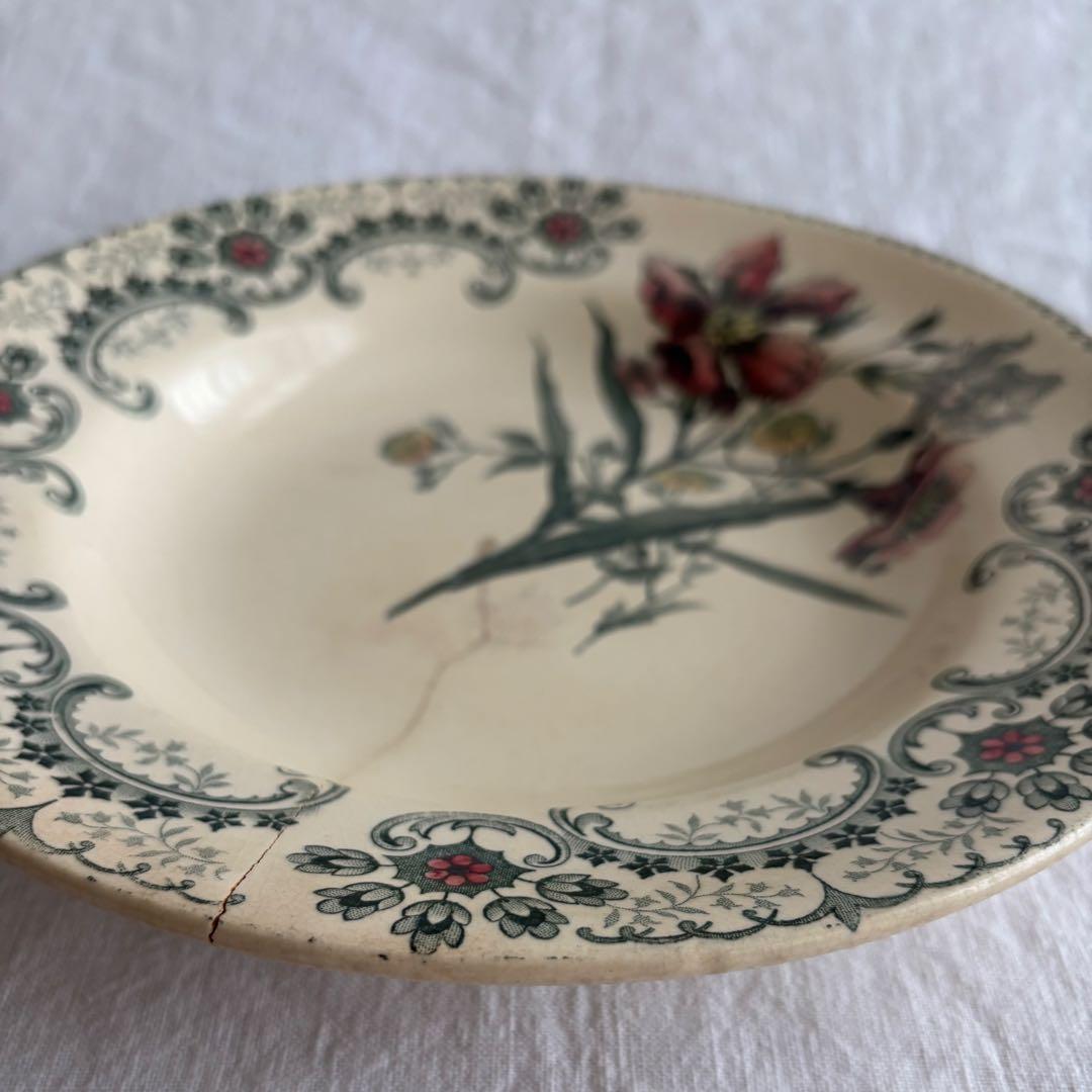 【金継ぎ用】ショワジールロワ Fleurs Coupées プレート