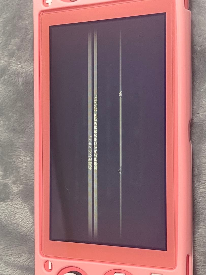 Nintendo Switchライト 本体 ピンク ジャンク品