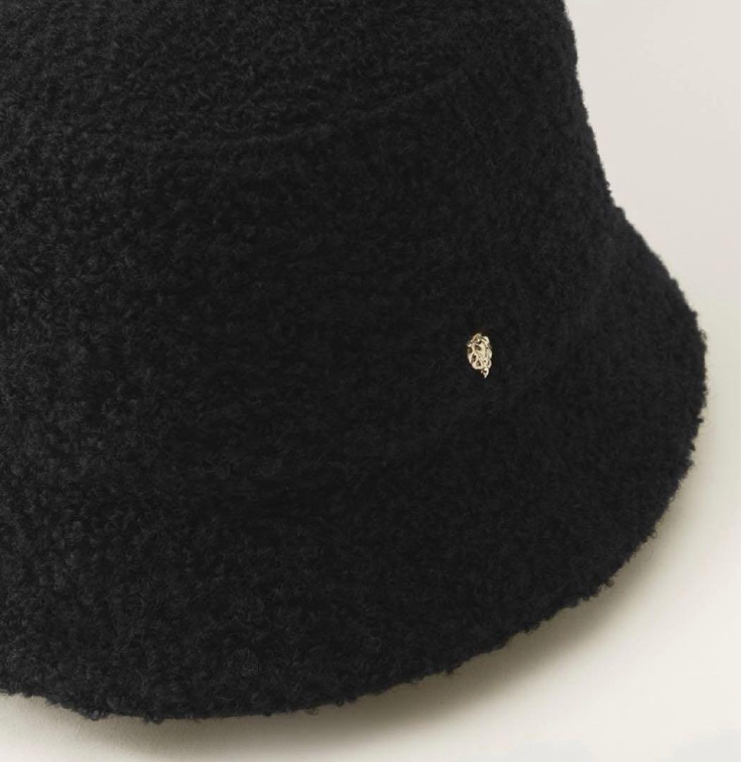 helen kaminski Mackenzie バケットハット ボア　ブラック