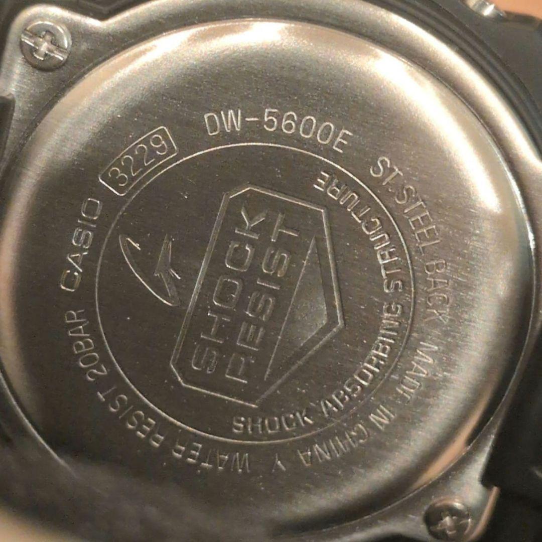 CASIO G-SHOCK 3229　DW-5600E
