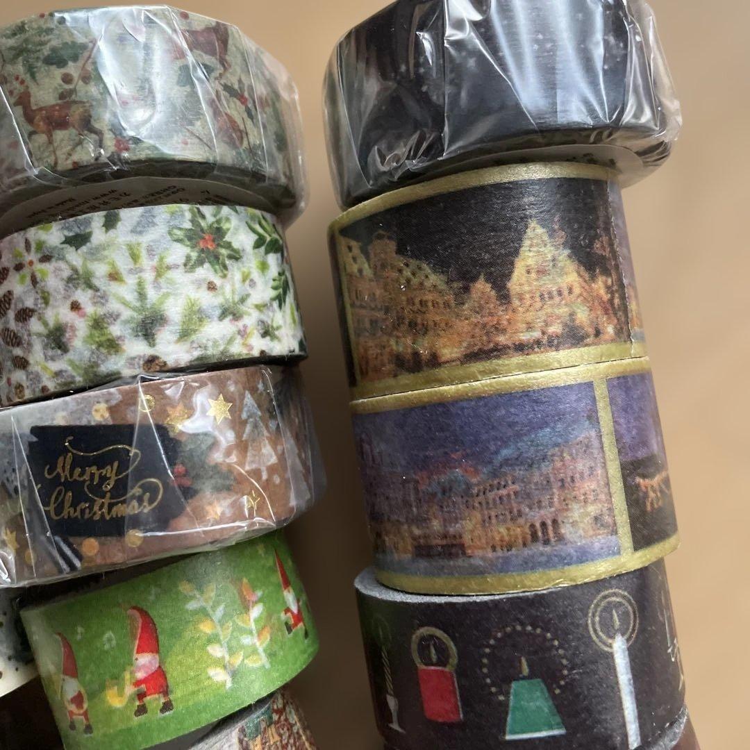 カモ井加工紙　mt 限定　レア　マスキングテープ　クリスマス　廃番サンタクロース