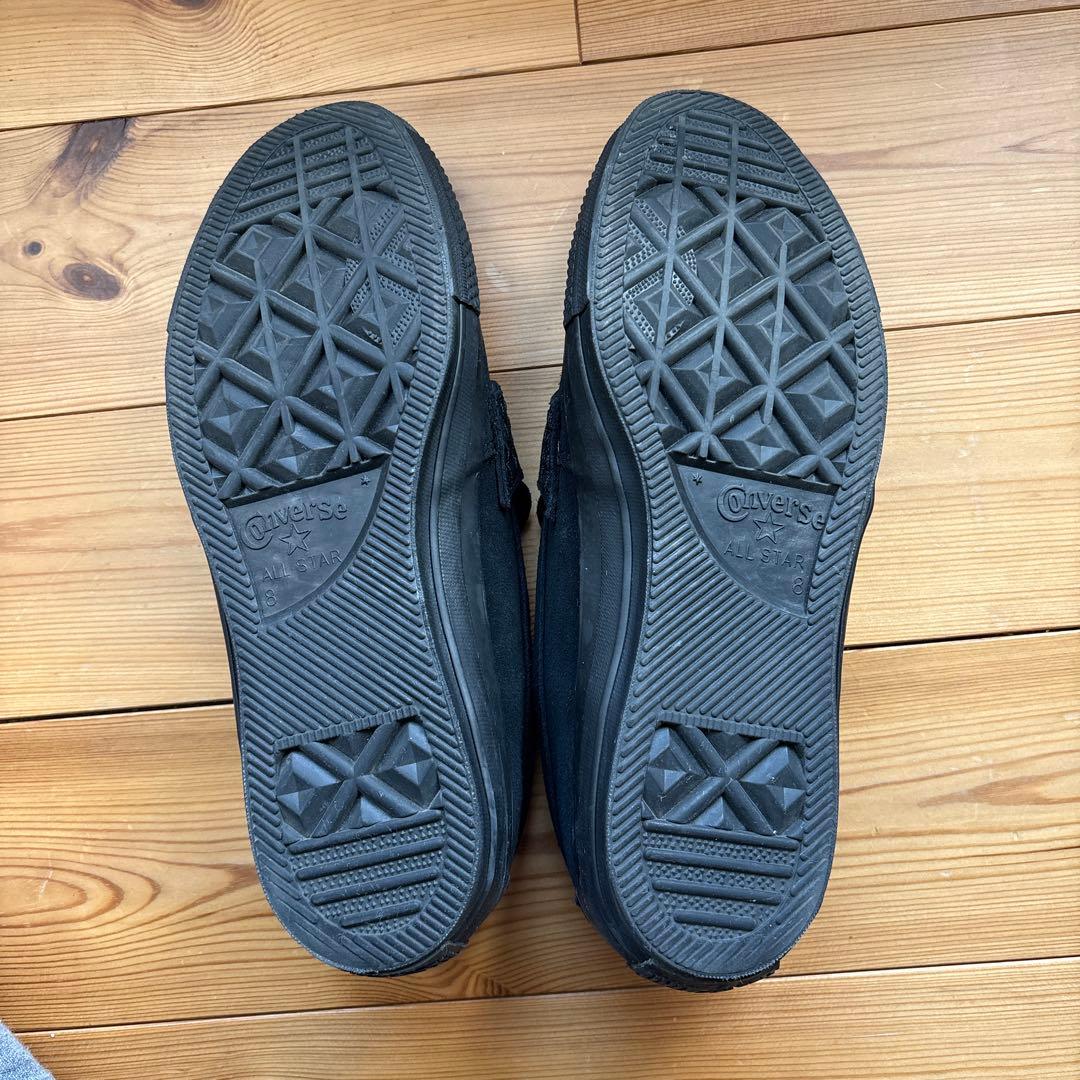 【ダチョウさま専用】CONVERSE オールスター　ローファーＳＵブラック