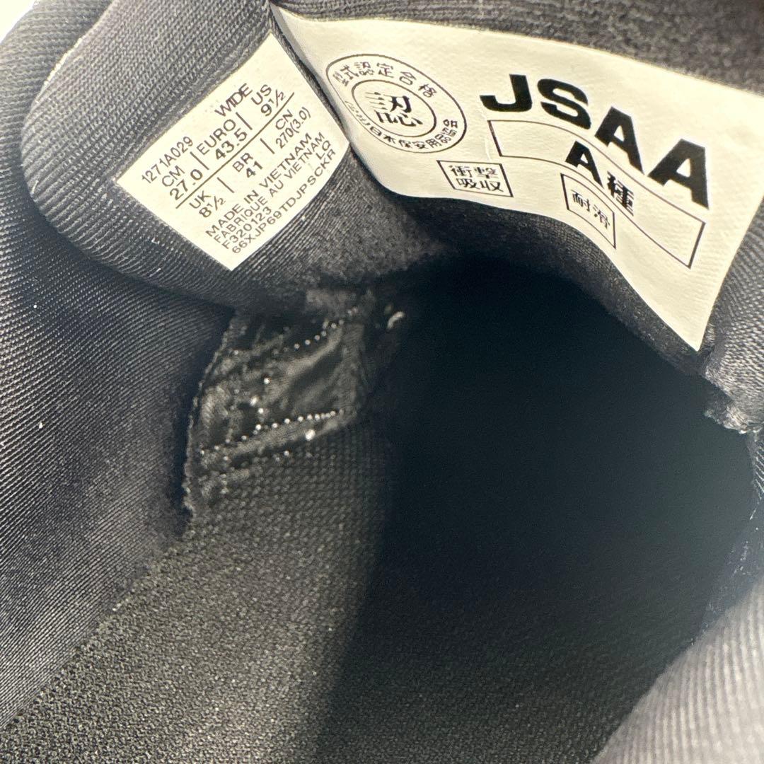 ✨未使用✨アシックス 安全靴 ウィンジョブ 【27】グレー CP209 BOA