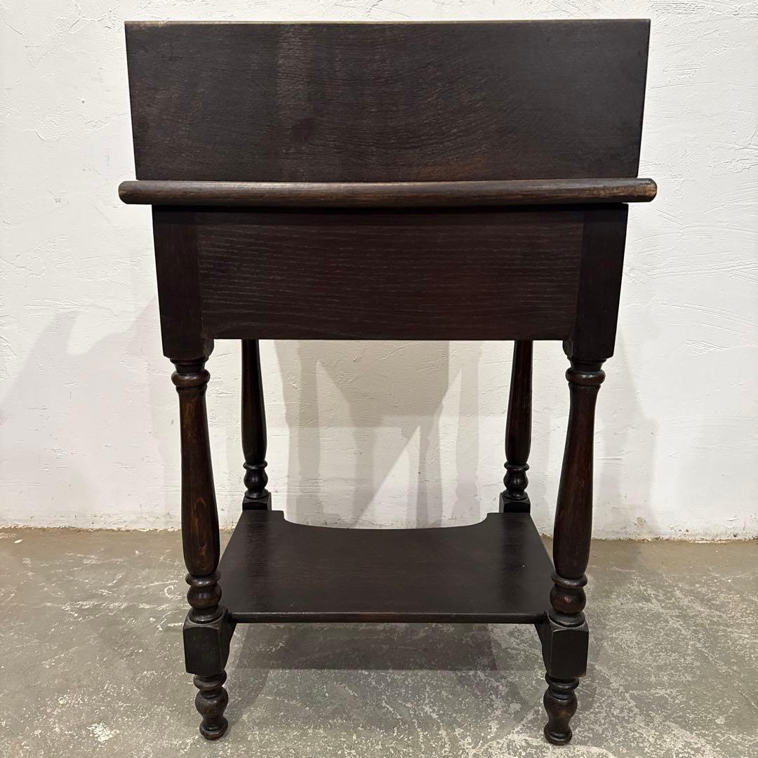 ビンテージ　木製サイドテーブル　ベッドサイドテーブル　2