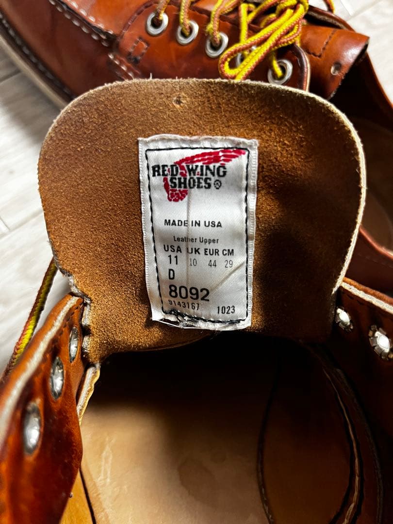 靴 RED WING.RED WING CLASSIC MOC OXFORD