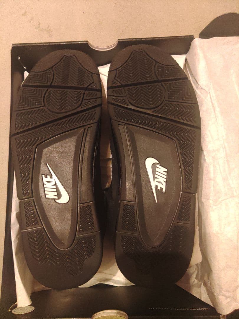 シューズ(男性用) AirJordan 4 Retro Black BLACK CAT 29cm