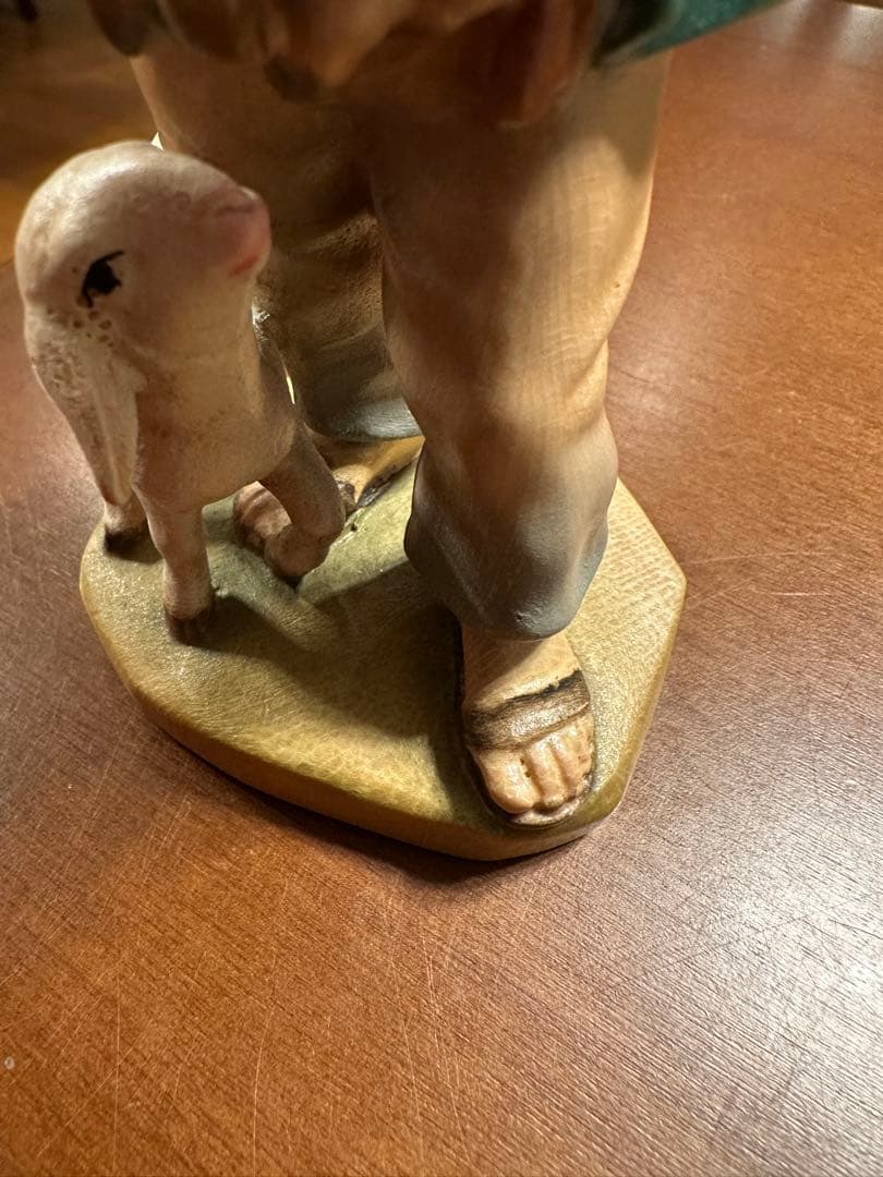 イタリア　Conrad Moroder社　木彫り人形　 写真追加しました