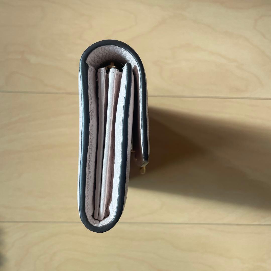 Tory Burchトリーバーチ長財布　ピンク　レザーエンベロープウォレット