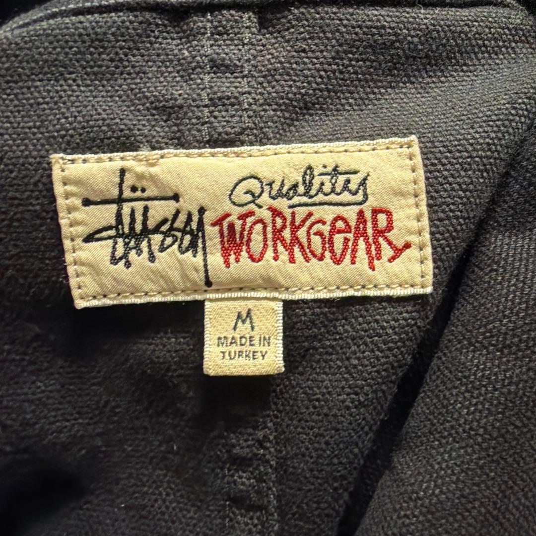 完売品【22AW】【M】stussy ステューシー カバーオール 刺繍 メンズ