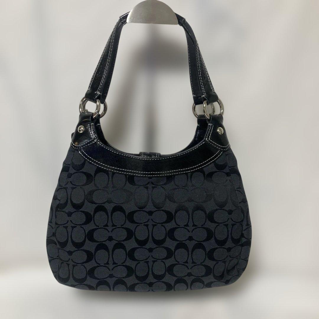 COACH シグネチャーショルダーバッグ　★ソーホー.美品.F17094