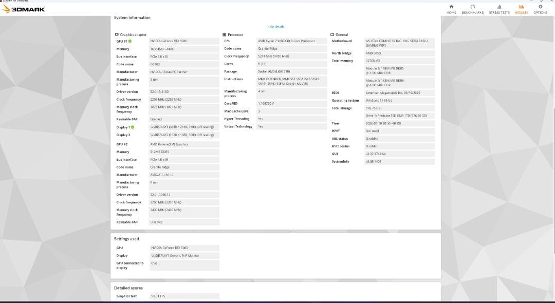 PCケース(自作PC用) Pc Gamer Ryzen 7 9800X3D , RTX 5080