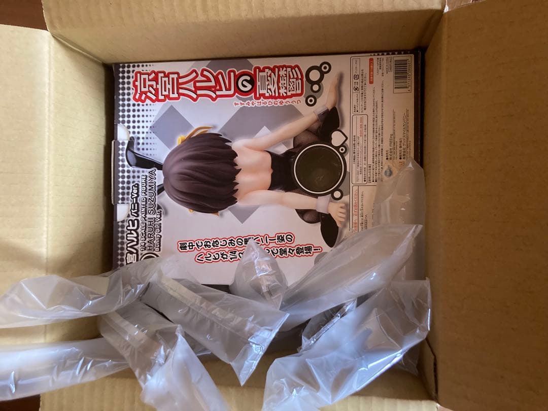 【未開封　新品】涼宮ハルヒ 1/4 バニーガールフィギュア