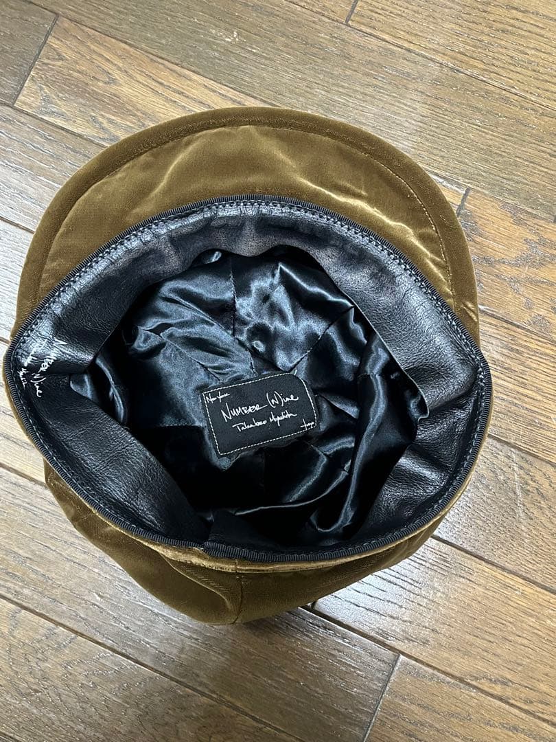 Number (N)INE ベロア キャスケット