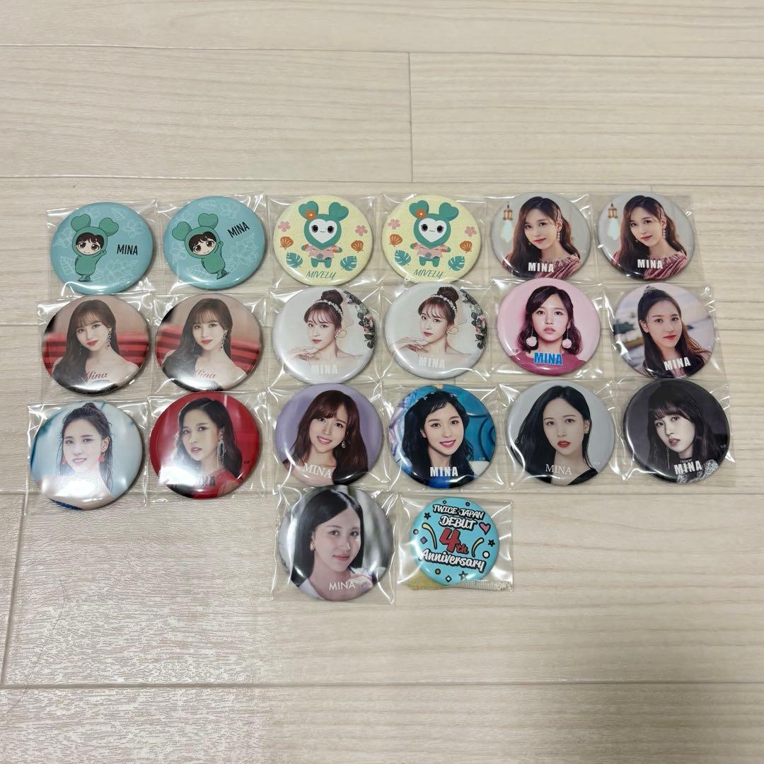 TWICE ミナ 缶バッジ セット