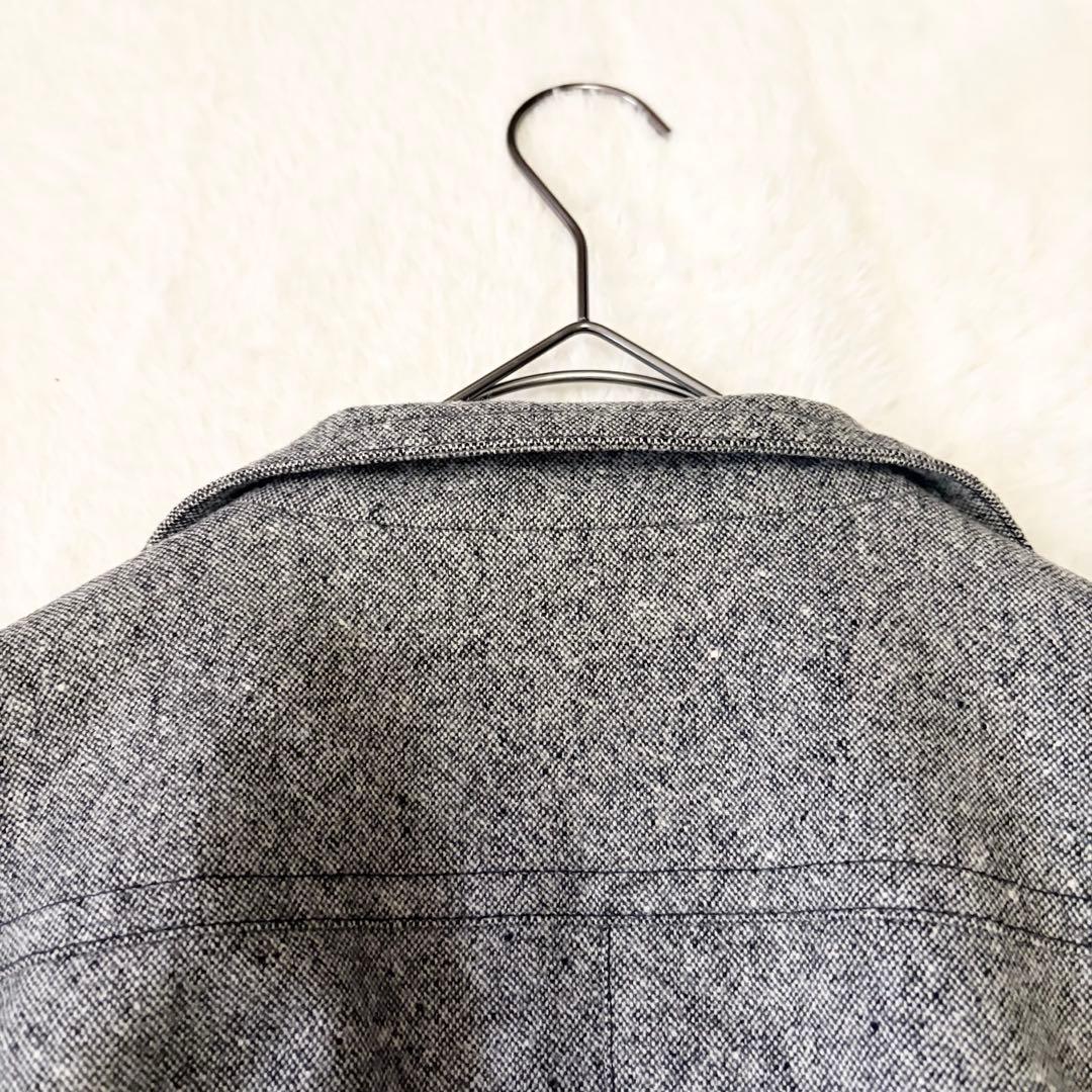 5793 【美品】 バーバリーロンドン テーラードジャケット 42 ツイード