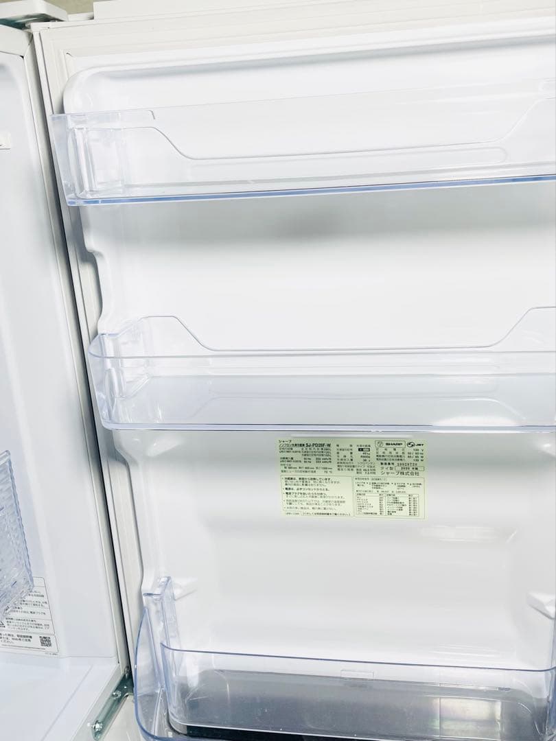 チ*ん様 【極美品】シャープ ノンフロン冷凍冷蔵庫 SJ-PD28F ホワイト