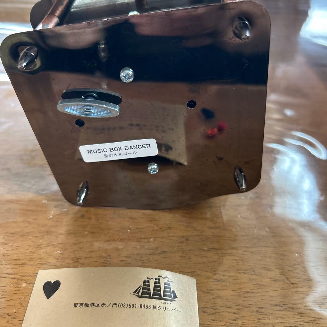 ✨未使用品　レトロ　オルゴール　キスドール　愛のオルゴール