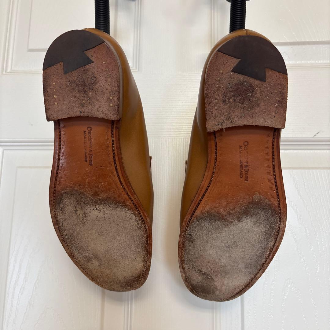 クロケット＆ジョーンズ　ボストン2 / 7E ユナイテッドアローズ別注　キャメル