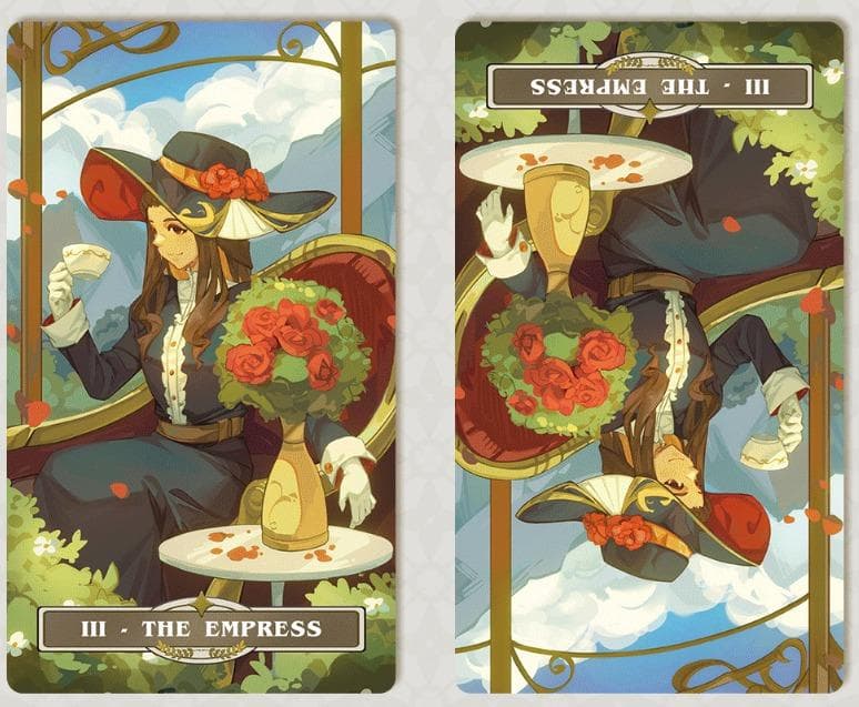 【正規品タロットカード】まるでゲームの世界観✨旅人の歌のタロット／ポータブル版