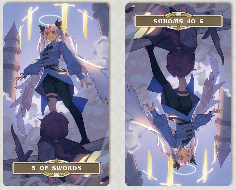 【正規品タロットカード】まるでゲームの世界観✨旅人の歌のタロット／ポータブル版