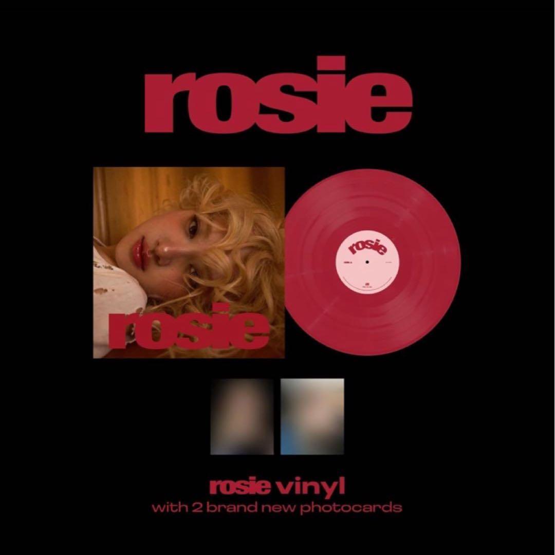 新品　アナログレコード　rose BLACKPINK rosie LP 限定盤