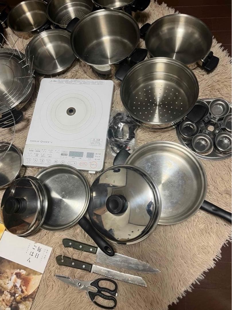 超お得セット‼️豪華セット‼️インダクションレンジ&24P&ナイフハサミ✴︎34万円‼️