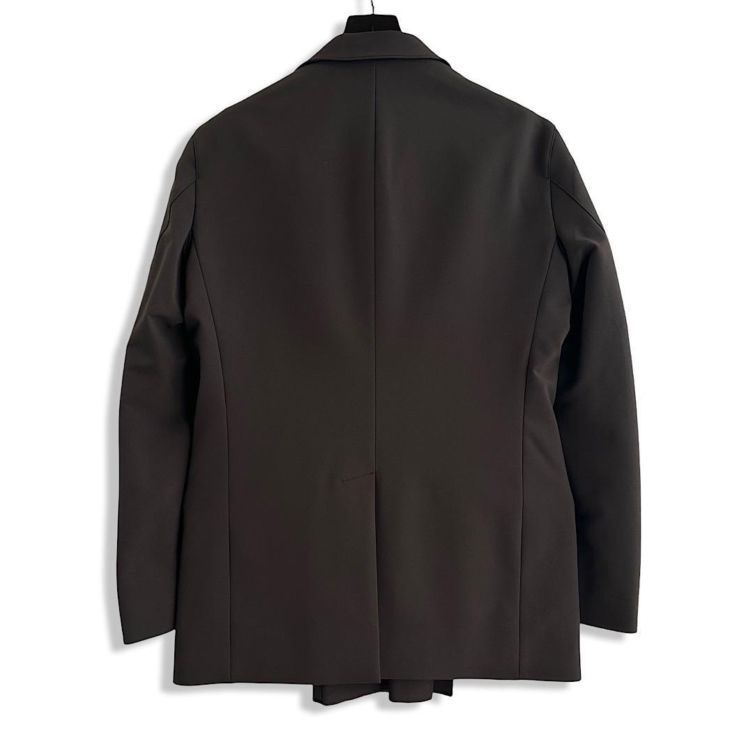 小訳 デサント ストレッチスーツ 撥水加工 茶 ブラウン A7