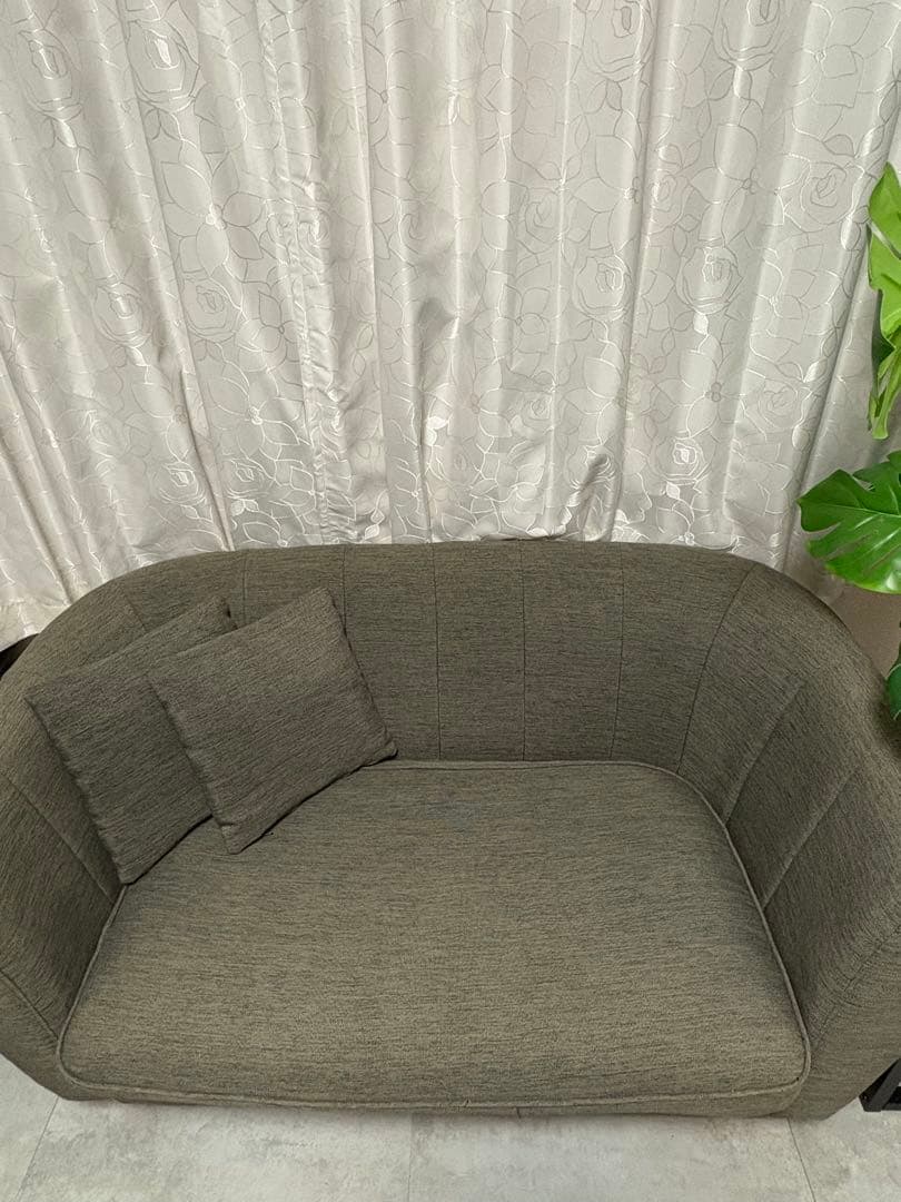 NOCE コンパクトソファ グレー