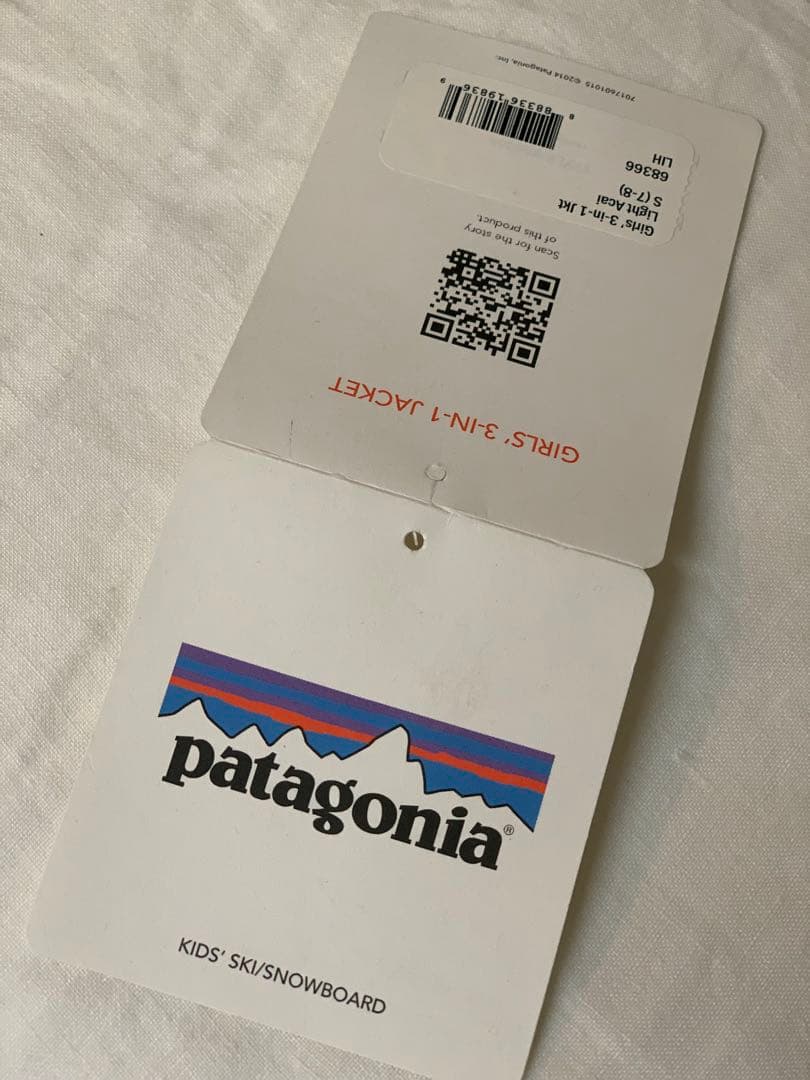 美品Patagonia Girl's 3-IN-1 jacket&pants