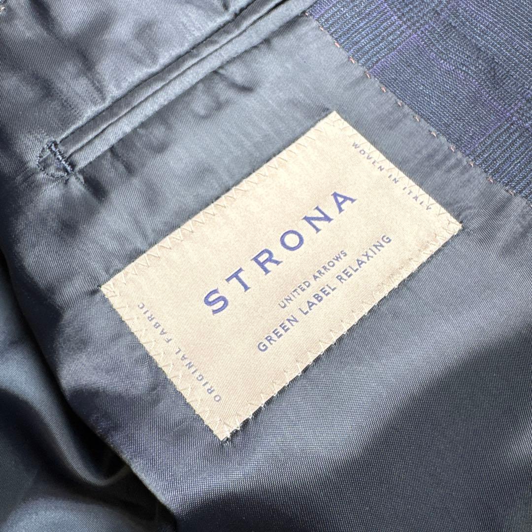 81 未使用　グリーンレーベル　スーツ　ネイビー　46 M 80 STRONA