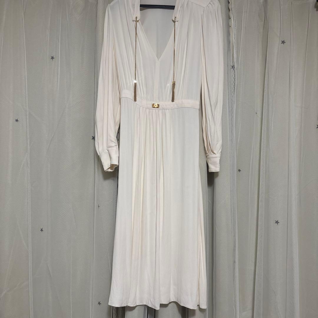 おこめbcbgとELISABETTA FRANCHI紫　とシャツワンピ3点