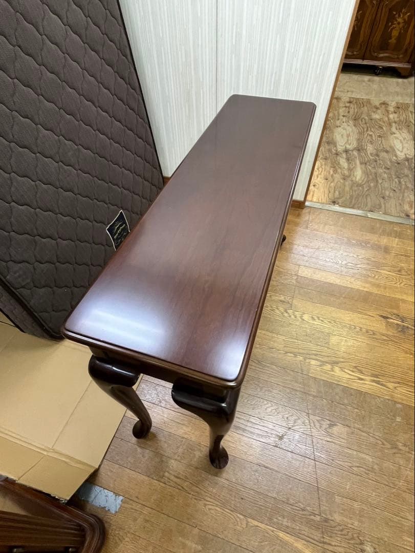 アンティーク 家具 ボンベイカンパニー コンソールテーブル サイドテーブル 猫脚