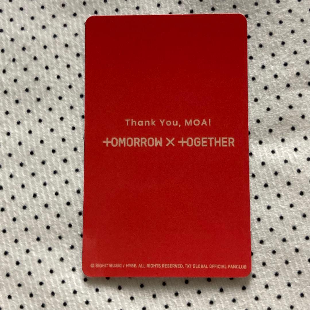 TXT MOAZONE 限定 ヨンジュン FC特典 ファンミ ペンミ トレカ