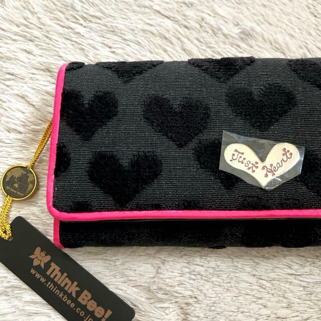 Think Bee! 長財布 ハート