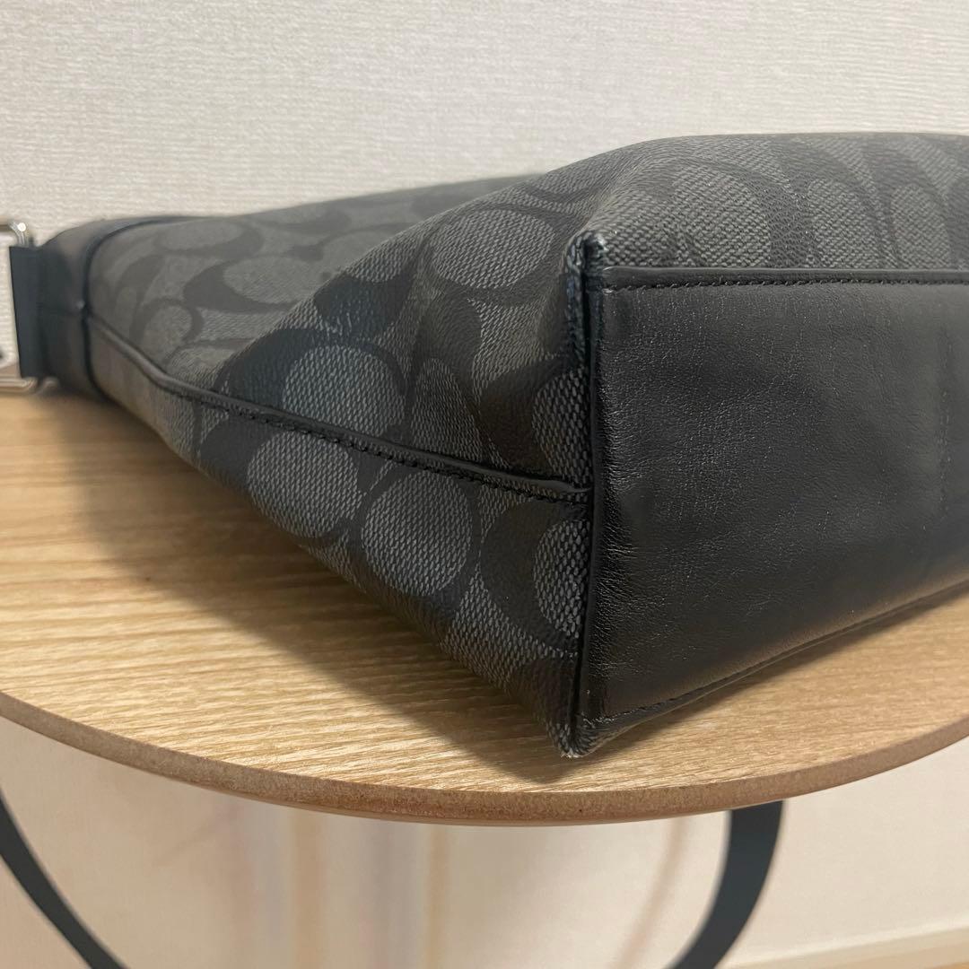 Coach ショルダーバッグ ブラック/グレー