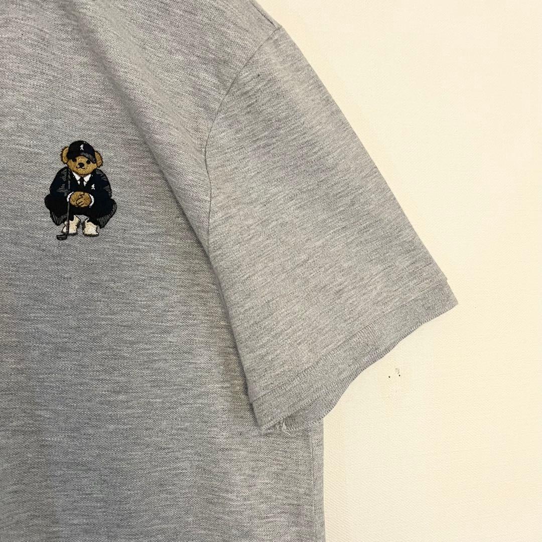 【完売モデル★未使用に近い★現行QRタグ】ポロベアポロシャツ★POLO GOLF
