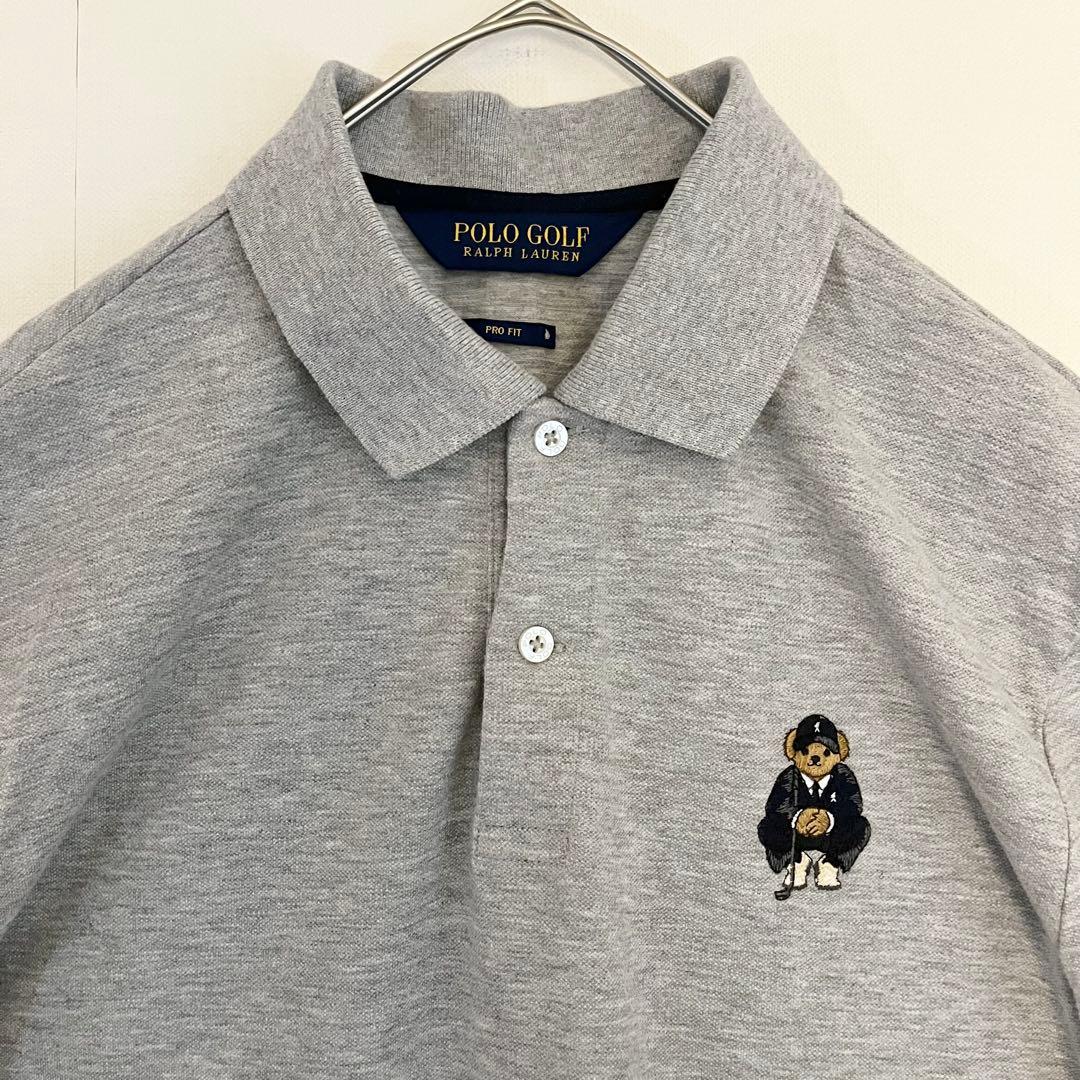 【完売モデル★未使用に近い★現行QRタグ】ポロベアポロシャツ★POLO GOLF