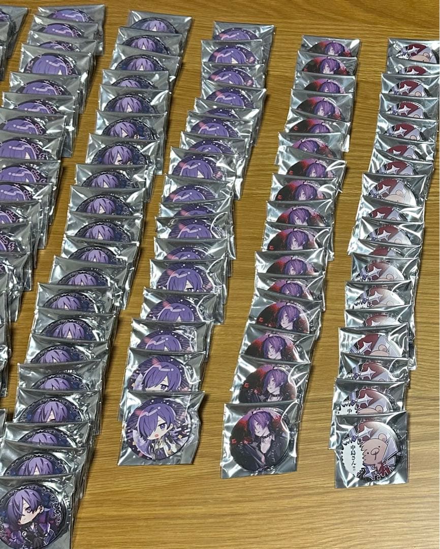 ゆきむら。 缶バッジ