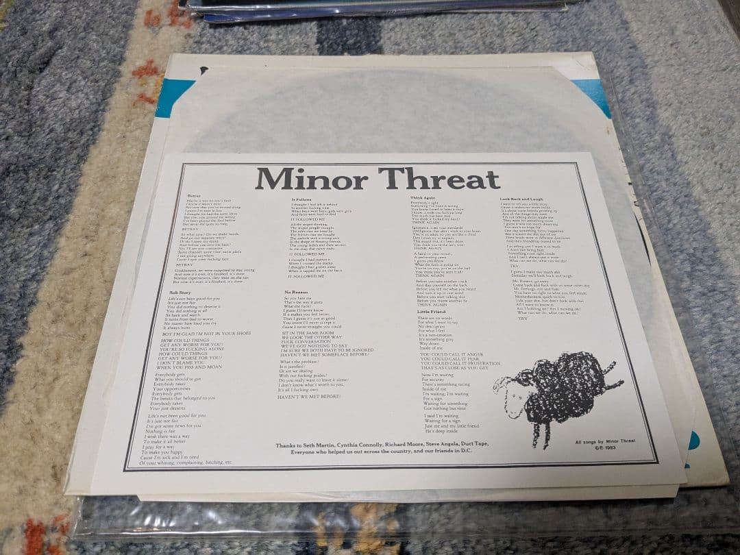Minor Threat Out of Step レコード