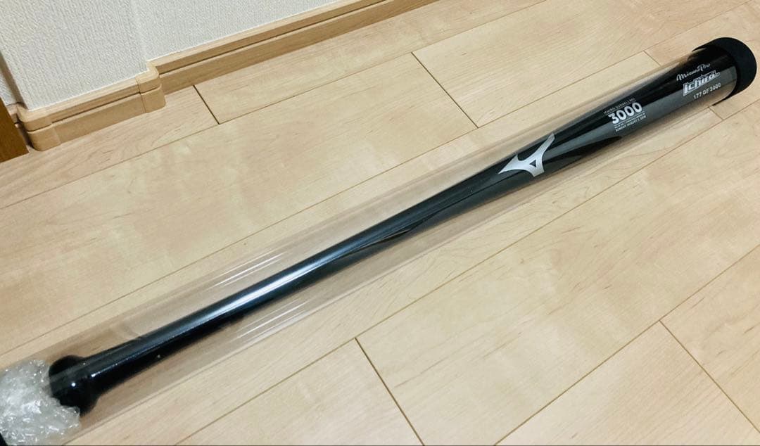 【限定品】イチロー2016年マーリンズ配布3000本安打記念バット限定品　殿堂