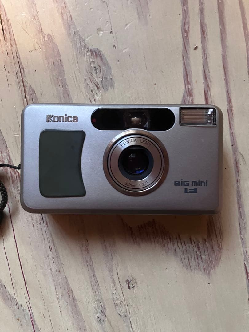 コニカ　Konica BIG mini F　中古　フィルムカメラ　名機　動作品