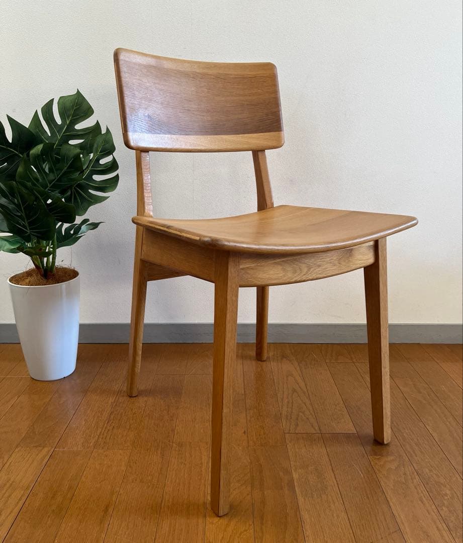 SHIKURO シクロ　オーク　サイドチェア　ダイニングチェア　天然木　モダン