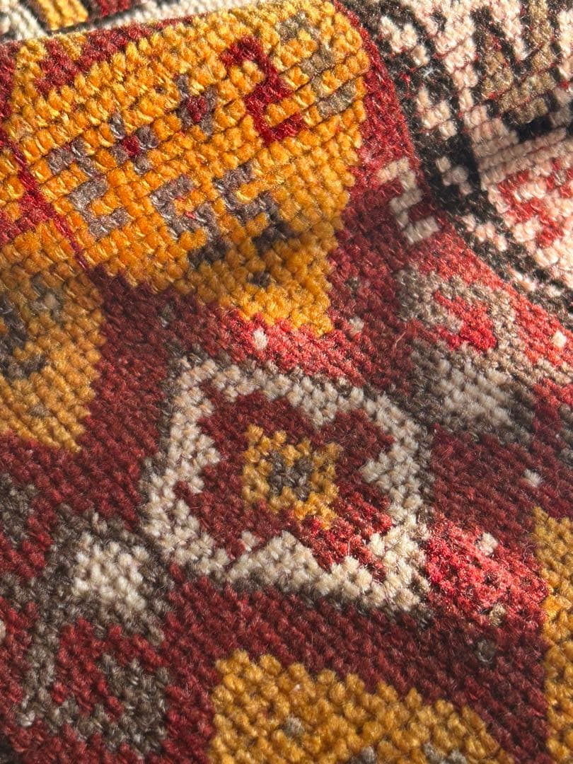 Earth color トルコ　ヴィンテージ　ラグ　トルコラグ　ウール