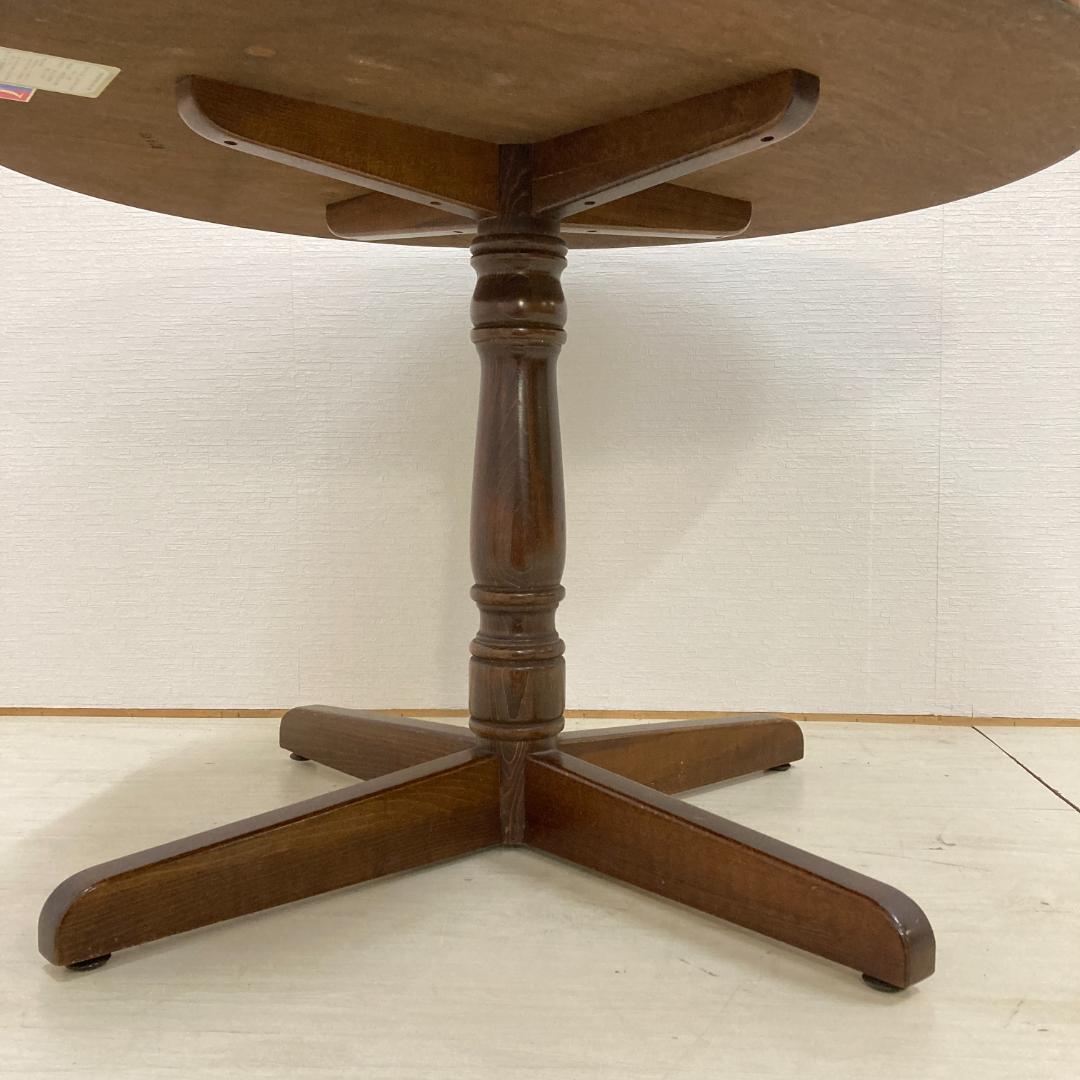 【飛騨産業】キツツキ　ヴィンテージ　ダイニングテーブル　ラウンド　円形