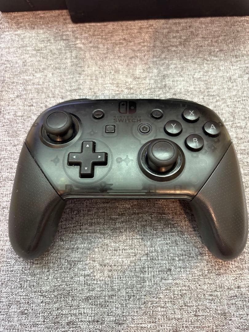 Nintendo Switch 本体 グレー/赤 プロコントローラー付き